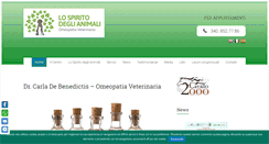 Desktop Screenshot of omeopatia-veterinaria.com